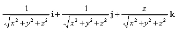<strong>Select the correct Answer for each question. Find the gradient vector field of </strong> A) B) C) D) E)
