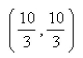<strong>Select the correct Answer for each question. Let D be a region bounded by a simple closed path C in the xy.Then the coordinates of the centroid where A is the area of D.Find the centroid of the triangle with vertices (0, 0), and (0, </strong> A) B) C) D) E)
