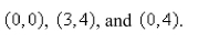 <strong>Select the correct Answer for each question. Use Green's Theorem to evaluate the line integral along the positively oriented closed curve where C is the triangle with vertices </strong> A)6 B)60 C)30 D)66
