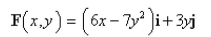 <strong>Select the correct Answer for each question. Use Green's Theorem to find the work done by the force in moving a particle in the positive direction once around the triangle with vertices </strong> A) B) C) D)