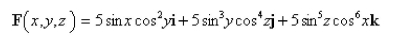 <strong>Select the correct Answer for each question. Use a computer algebra system to compute the flux of F s the surface of the cube cut from the first octant by the planes </strong> A) B) C) D) E)