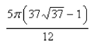 <strong>Select the correct Answer for each question. Find the area of the surface.The part of the paraboloid </strong> A) B) C) D)