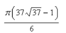 <strong>Select the correct Answer for each question. Find the area of the surface.The part of the paraboloid </strong> A) B) C) D)