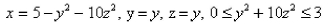 <strong>Select the correct Answer for each question. Find a parametric representation for the part of the elliptic paraboloid that lies in front of the plane x = 0.</strong> A) B) C) D) E)