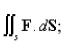 Use the Divergence Theorem to calculate the surface integral   that is, calculate the flux of across .   S is the surface of the box bounded by the coordinate planes and the planes   Select the correct Answer
