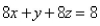 Use Stoke's theorem to evaluate   and C is the boundary of the part of the plane   in the first octant.Select the correct Answer