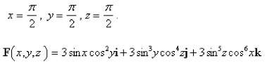 Use a computer algebra system to compute the flux of F across S.S is the surface of the cube cut from the first octant by the planes   Select the correct Answer