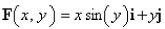 Find the work done by the force field on a particle that moves along the parabola