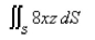 Evaluate the surface integral. S is the part of the plane that lies in the first octant.Select the correct Answer