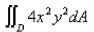 Evaluate where is the figure bounded by