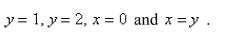 Evaluate where is the figure bounded by
