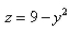 Find the volume of the solid bounded in the first octanat bounded by the cylinder and the planes