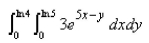 Calculate the iterated integral.