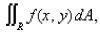 Determine whether to use polar coordinates or rectangular coordinates to evaluate the integral where is a continuous function.Then write an expression for the (iterated) integral.