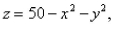 Sketch the solid bounded by the graphs of the equations and and then use a triple integral to find the volume of the solid.