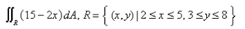<strong>Select the correct Answer for each question. Evaluate the double integral by first identifying it as the volume of a solid. </strong> A) B) C) D) E)