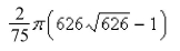 <strong>Select the correct Answer for each question. Find the area of the surface.The part of the surface that lies above the xy-plane.</strong> A) B) C) D) E)