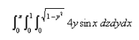 <strong>Select the correct Answer for each question. Calculate the iterated integral. </strong> A) B)4 C) D) E)None of these