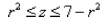<strong>Select the correct Answer for each question. The sketch of the solid is given below.Given , write the inequalities that describe it. </strong> A) B)None of these C) D) E)