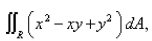 <strong>Select the correct Answer for each question. Use the transformation to evaluate the integral here R is the region bounded by the ellipse </strong> A) B) C) D) E)