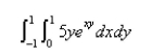 <strong>Select the correct Answer for each question. Calculate the iterated integral. </strong> A) B) C) D) E)