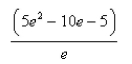 <strong>Select the correct Answer for each question. Calculate the iterated integral. </strong> A) B) C) D) E)