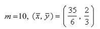 <strong>Select the correct Answer for each question. Find the mass and the center of mass of the lamina occupying the region R, where R is the triangular region with vertices and having the mass density </strong> A) B) C) D)
