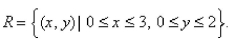 <strong>Select the correct Answer for each question. An electric charge is spread over a rectangular region ind the total charge on R if the charge density at a point in R (measured in coulombs per square meter) is </strong> A)84 coulombs B)222 coulombs C)22 coulombs D)56 coulombs