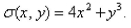 <strong>Select the correct Answer for each question. An electric charge is spread over a rectangular region ind the total charge on R if the charge density at a point in R (measured in coulombs per square meter) is </strong> A)84 coulombs B)222 coulombs C)22 coulombs D)56 coulombs