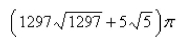 <strong>Select the correct Answer for each question. Find the area of the part of hyperbolic paraboloid that lies between the cylinders </strong> A) B) C) D) E)