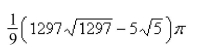 <strong>Select the correct Answer for each question. Find the area of the part of hyperbolic paraboloid that lies between the cylinders </strong> A) B) C) D) E)