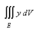 Use cylindrical coordinates to evaluate the triple integral where E is the solid that lies between the cylinders above the xy-plane and below the plane