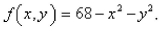 Estimate the volume of the solid that lies above the square and below the elliptic paraboloid Divide into four equal squares and use the Midpoint rule.