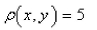 Find the mass of the lamina that occupies the region D and has the given density function, if D is bounded by the parabola and the line Select the correct Answer