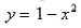 Find the center of mass of the lamina that occupies the region D and has the given density function, if D is bounded by the parabola and the x-axis.