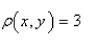 Find the mass of the lamina that occupies the region D and has the given density function, if D is bounded by the parabola and the line Select the correct Answer
