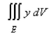 Use cylindrical coordinates to evaluate the triple integral where E is the solid that lies between the cylinders above the xy-plane and below the plane