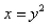 Find the mass of the lamina that occupies the region D and has the given density function, if D is bounded by the parabola and the line