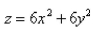 Find the mass of the solid S bounded by the paraboloid and the plane if S has constant density 3.Select the correct Answer