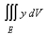 Use cylindrical coordinates to evaluate the triple integral where E is the solid that lies between the cylinders above the xy-plane and below the plane
