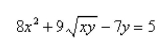 Use partial derivatives to find the implicit derivative