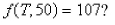 The (or humidex, for short) is the perceived air temperature when the actual temperature is T and the relative humidity is h, so we can write The following table of values of I is an excerpt from a table compiled by the National Oceanic and Atmospheric Administration.For what value of T is