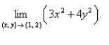 <strong>Select the correct Answer: for each question. Find the limit </strong> A)52 B)16 C)73 D)19