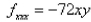 <strong>Select the correct Answer: for each question. Find the indicated partial derivative. </strong> A) B) C) D) E)
