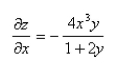 <strong>Select the correct Answer: for each question. Use implicit differentiation to find </strong> A) B) C) D)