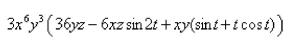 <strong>Select the correct Answer: for each question. Use the Chain Rule to find </strong> A) B) C) D)