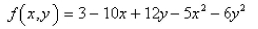 <strong>Select the correct Answer: for each question. At what point is the following function a local maximum? </strong> A) B) C) D) E)