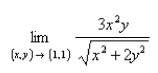 Evaluate the limit.  