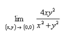 Evaluate the limit.  
