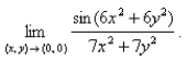 Find the limit Hint: If and then if and only if Select the correct Answer